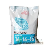 Pupuk NPK Mutiara 16-16-16 Kemasan Asli 1 Kg