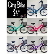 70% SIAP PASANG READY STOCK  CITY BIKE 24" GAINWAY | BASIKAL BAKUL DAN CARRIER DEWASA SAIZ 24" | CIT