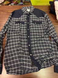 Levis Fragment Western Shirt XL 格仔恤衫 tee 501  wtaps nbhd