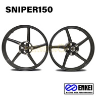 Enkei Mags 5 Spokes 522 Mags for Sniper150 Sniper155 1.6x17 /1.6x17 (pair)