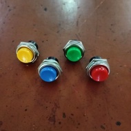TOMBOL PUSH SWITCH RESET BUTTON ON 2 LARGE LEGS IRON JR 6099/BUTTON PRESS ON/SWITCH PUSH ON LARGE RO
