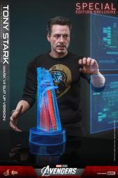 轉蛋玩具館~預約 第1季 野獸國 HOT TOYS MMS718B 復仇者聯盟 東尼·史塔克&amp;MK7 飛行著裝款 特別版