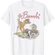 Bambi Group Shot Logo Mens And Womens T-Shirts