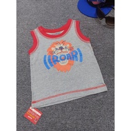 Lion gray tank top for boys 2638