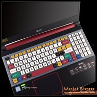 Silicone Laptop Keyboard Cover skin for Acer Aspire Nitro 5 AN515-55 AN515-54 AN515-44 AN515-44  15.