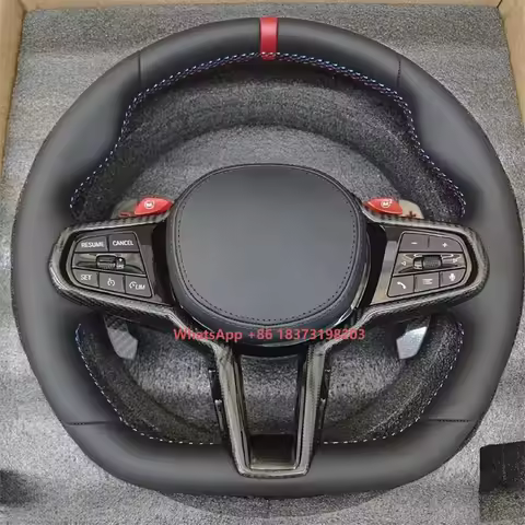 Car Steering Wheel for BMW M2 M3 M4 M5 M6 F30 F10 F35 F22 E46 E90 E92 E60 G05 G07 G11 G12 Customize 