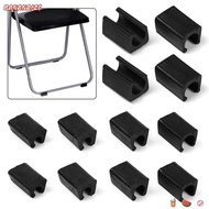 BANANA1Z6 10pcs Tube Caps Useful Non-slip Anti-front Tilt U Shaped Pipe Clamp