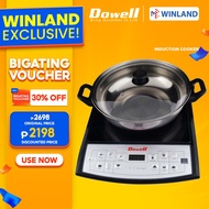 【6961】DOWELL by Winland IC-35 8-Cooking Function Cooktop Induction Cooker with FREE Pot *WINLAND*