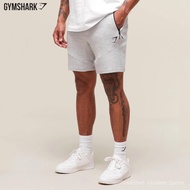 British Shark GYMSHARK INTERLOCK TECH Summer New Style Sports Fitness Casual Cotton Shorts