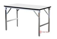 โต๊ะประชุม โต๊ะพับ 60x120x75 ซม. โต๊ะหน้าไม้ โต๊ะอเนกประสงค์ โต๊ะพับอเนกประสงค์ โต๊ะสำนักงาน โต๊ะจัดปาร์ตี้ ft ft99