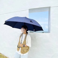 日本聯名|8根骨輕量超大3人大傘面|露營素面自動直傘|抗UV防風