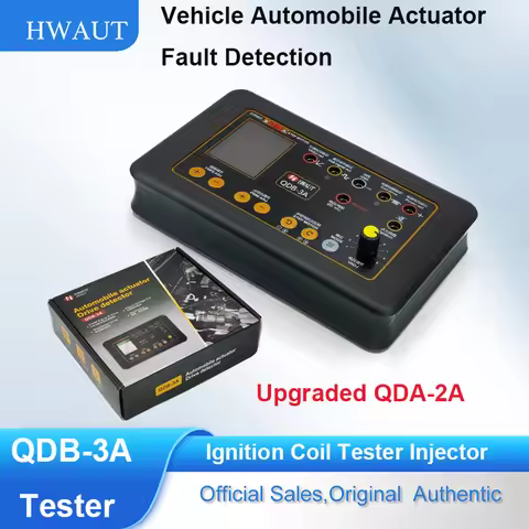 QDB 5A 3A 12~24V Ignition Coil Test Injector Tester Automobile Actuator Fault Detector Stepper Motor