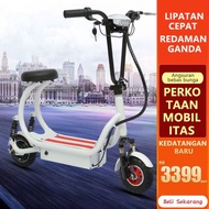 Sepeda Listrik Dewasa Skuter Listrik Jangkauan 25km Scooter Listrik Murah Sekuter Listrik Bisa Duduk