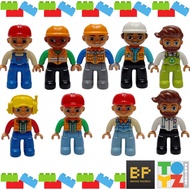 Lego Minifigures Duplo construction worker (Ziplock)