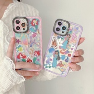 Yaheldig Cartoon Phone Case For Samsung Galaxy A31 A51 A71 A50s A50 A30s Casing Mermaid TPU Girl For Galaxy A10 A20 A30 A21s Back Cover Cute