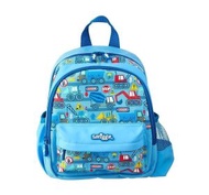 Smiggle - 【0.3kg 超輕護脊】Car 小車車 6L 護脊書包 26 cm兒童背包 背囊｜藍色 | 幼兒書包｜Kids 兒童旅行袋 ｜平行進口