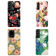 花花 三星 手機殼 Samsung phone case S23 + ultra S8 plus + note 20 ultra note 10 note 8 note 9 S9 + S10E S10+ S10 note 10 + S20 ultra + S21 ultra plus S22 ultra plus