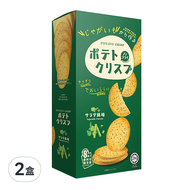 Win2 日本版 馬鈴薯脆餅 蔬菜味  160g  2盒