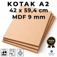 A2 Box (42 x 59.4 cm) - MDF 9 mm - MDF Wood Board