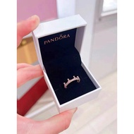 Pandora แหวนเงิน 925 รูปมงกุฎ ประดับเพชร เพทาย สําหรับเจ้าสาว งานแต่งงาน