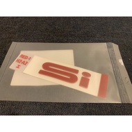 HONDA American Standard CRX SI Trunk Sticker