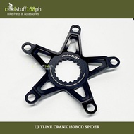 CS168ph Brompmod UJ TLine Crank 130BCD Spider Brompton Bicycle Parts &amp; Accessories