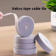 Velcro Tape Cable Tie Reusable Data Line Management Fastening Tape Wire Cable Organize Data Line Sorting Storage