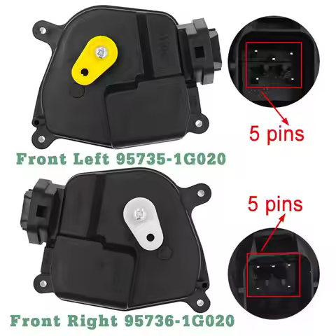 Door Lock Actuator 95736-1G020 95735-1G020 For Hyundai Accent SE GS GL GLS Blue 2006-2011 Kia Rio Ri