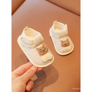 Summer Baby Cloth Shoes Soft Sole 6-2 Months Baby Toddler Sandals One Year Old Baby Toddler Front Sh