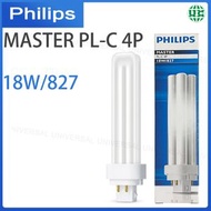 飛利浦 - MASTER PL-C 4P 18W/827 燈泡 燈膽【平行進口】
