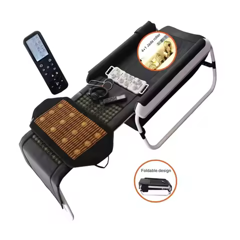Foldable Korea Spine Body Massager S-Ceragem Master V3 V4 V6 Jade Roller therapy Bed with thermal ja
