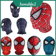 Spider Spiderman Premium Man Miles Morales Cosplay Mask For Adult Fans Superhero