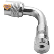 90 Degree Angle Car Motorcycle Bike Tyre Valve Tube Extension Adapter
