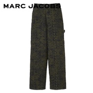 MARC JACOBS THE DISTRESSED MONOGRAM OVERSIZED JEAN 2S4RBT003D06 SP24 กางเกงยีนส์