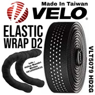 Bar Tape Velo Elastic Wrap D2 Black Dot White VLT5079 HD2G Black Dot White bartape VLT 5079