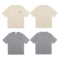 ami logo embroidery cotton t-shirt