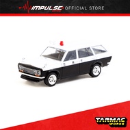 Tarmac 1/64 Datsun Bluebird 510 Polizei J T64G-026-PC
