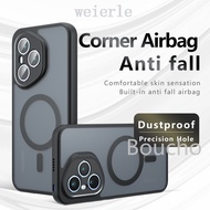 For Honor 400 Pro/Lite Anti-Drop Airbag TPU PC & HD Clear Acrylic Magnetic Case, DNP-NX9/DNY-NX9 Com