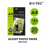 Glossy Photo Paper A4 VTEC A4 185gsm Photo Paper A4 Paper