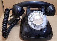 早期電話機 黑色撥盤式電話 轉盤式電話 電木電話 懷舊擺飾電話