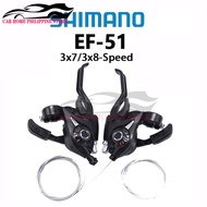 Car home EF-51 3x7/3x8(Combo Shifter)MTB Shifter Groupset MTB Levers Trigger RD-TX35/TY300