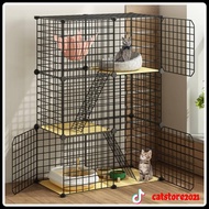 Pet Cage Sangkar Kucing Murah Besar Diy Panel Clips Pelapik Sangkar Kucing Cage Pet Metal Rack Cat L