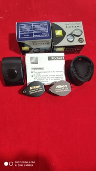 กล้องส่องพระ/เพชร Nikon ULTRA สีเงิน 10X18ส่องได้ชัดเจน แถมฟรีซองหนัง