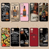 Soft black phone case for Redmi Note 11 SE 11S 11T 11E Pro Plus Aesthetics of Wine Bottles case