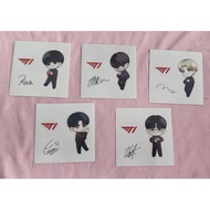 [available][T1 chengdu popup] T1 genuine, super beautiful official chengdu decorative sticker produc