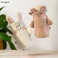 fengjue 1Pcs Portable Cartoon Water Bottle Cover Case Winter Plush Insulated Bag Cup Pouch Vacuum Gl