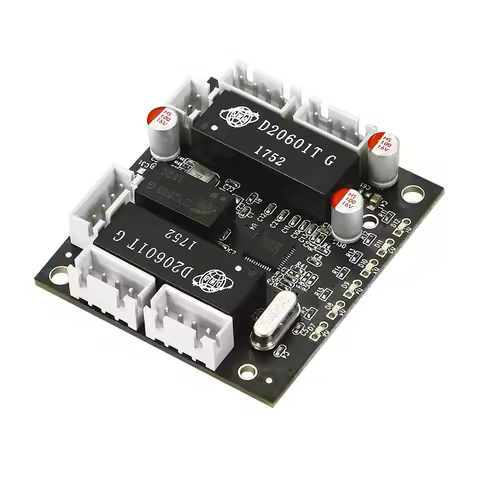 Industrial Ethernet Switch industrial 5 port 10/100M network ethernet switch 5V/12V/18V power input 