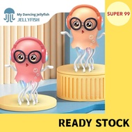 Dancing Jellyfish Automatic Sensing Obstacle-Avoiding Toys with Light Music Toy Dance HX178