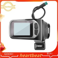 [Hot-Sale] Ebike LCD Display Panel Plastic Instrument Display 24V/36V/48V/60V S886 5PIN 6PIN for Ele