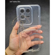 Clear card case infinix note 50s note 50 pro note 40 4g note 40 pro note 40 pro plus note 50 4g note